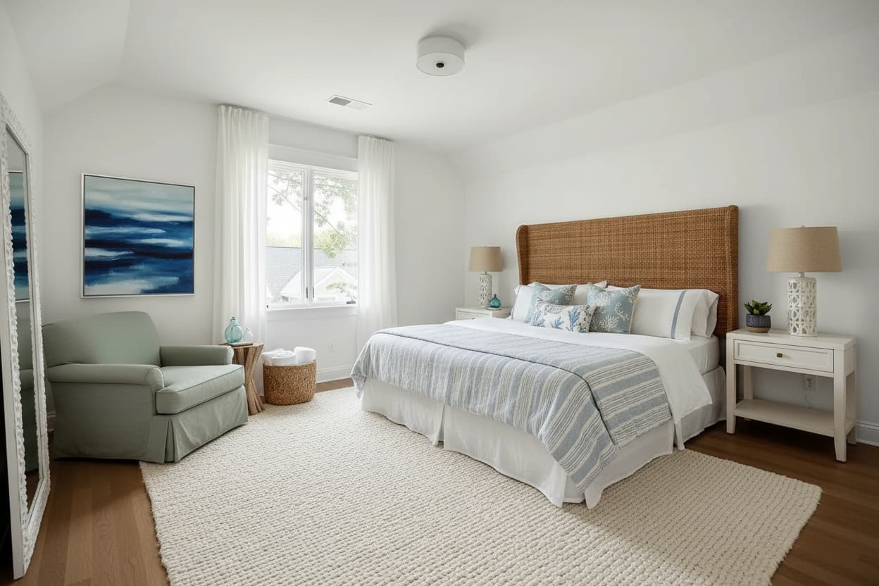 Coastal Elegance - Bedroom