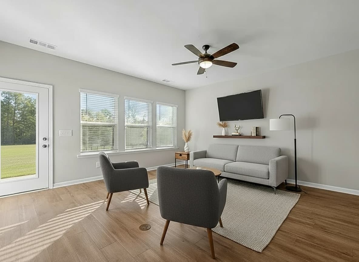 Modern Minimalist - Living Room