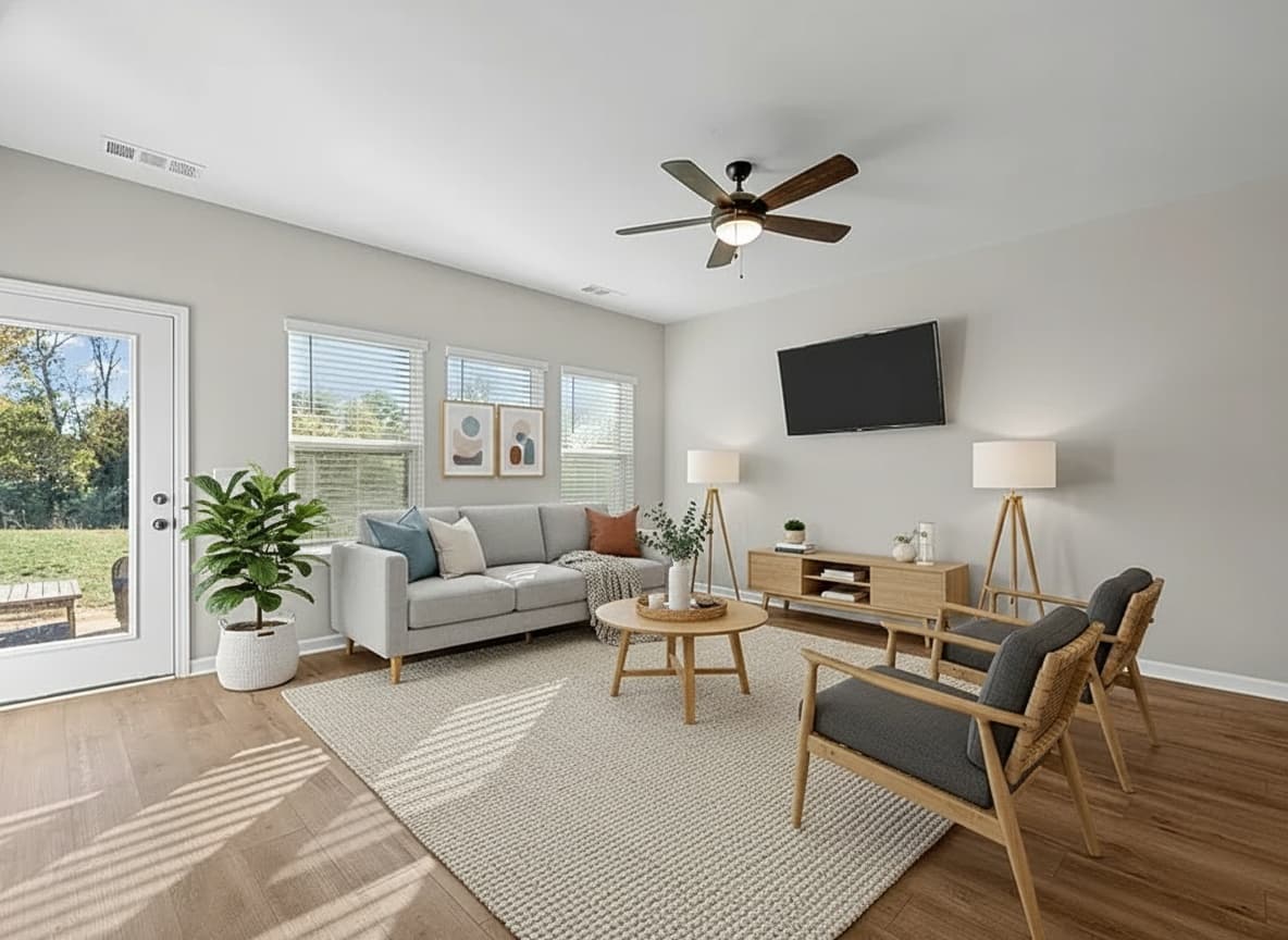 Scandinavian Chic - Living Room