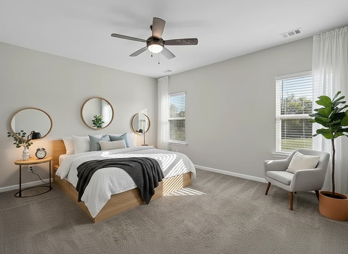 Scandinavian Chic - Master Bedroom