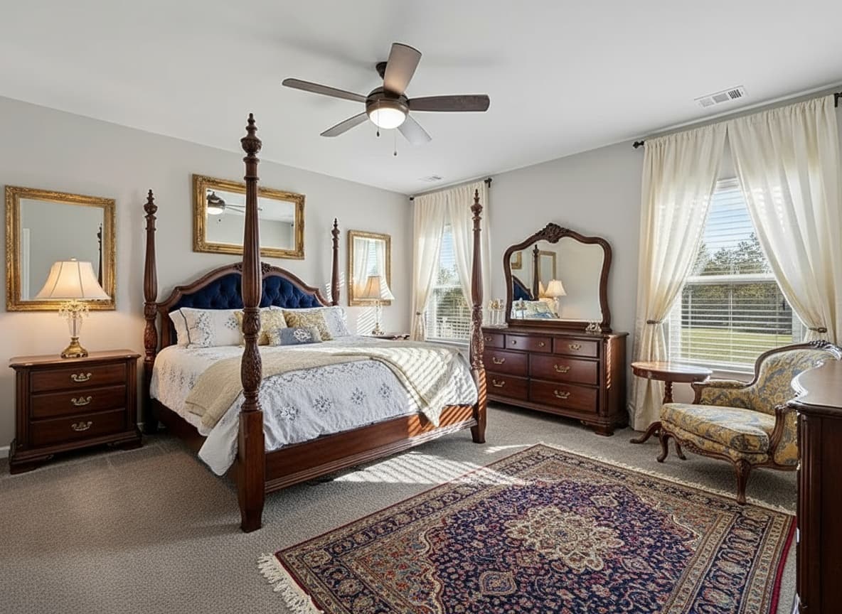 Luxury Traditional - Master Bedroom